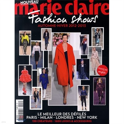 MARIE CLAIRE FASHION SHOWS (Ⱓ) : 2012