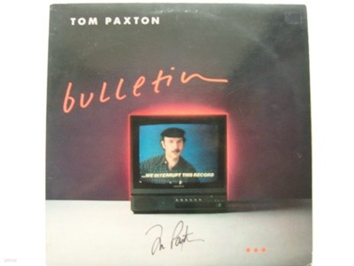 LP(수입) 톰 팩스톤 Tom Paxton: Bulletin... We Interrupt This Record 