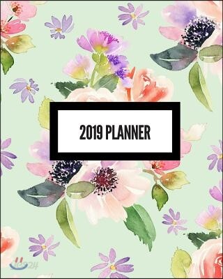 2019 Planner: Weekly & Monthly Calendar Schedule Organizer ...