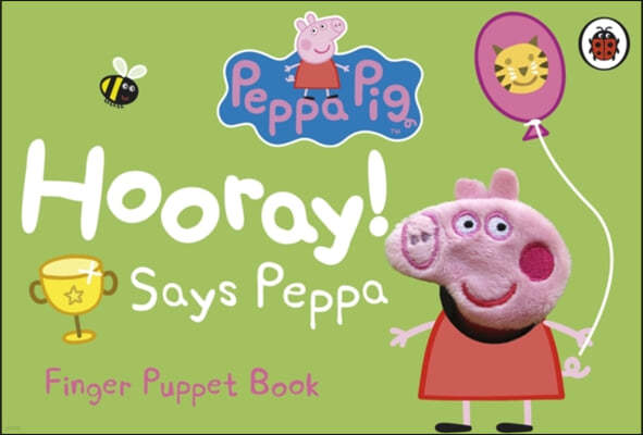 Peppa Pig: Hooray! Says Peppa Finger Puppet Book