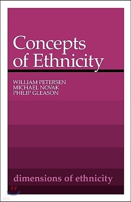 Concepts of Ethnicity