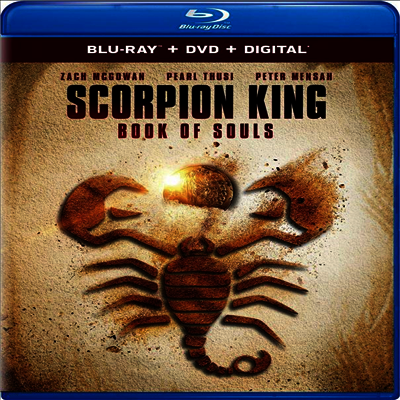 Scorpion King: Book Of Souls (스콜피온 킹: 북 오브 소울스) (2018) (한글무자막)(Blu-ray + DVD + Digital)