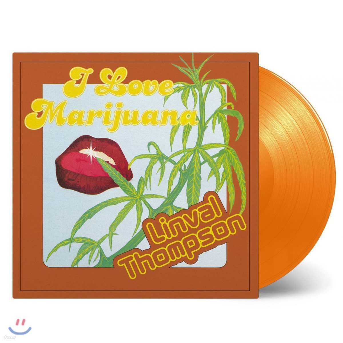 Linval Thompson (린벌 톰슨) - I Love Marijuana [오렌지 컬러 LP]