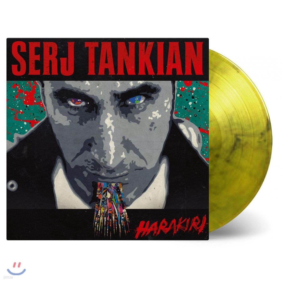 Serj Tankian (세르지 탄키안) - Harakiri [옐로우 &amp; 블랙 컬러 LP]