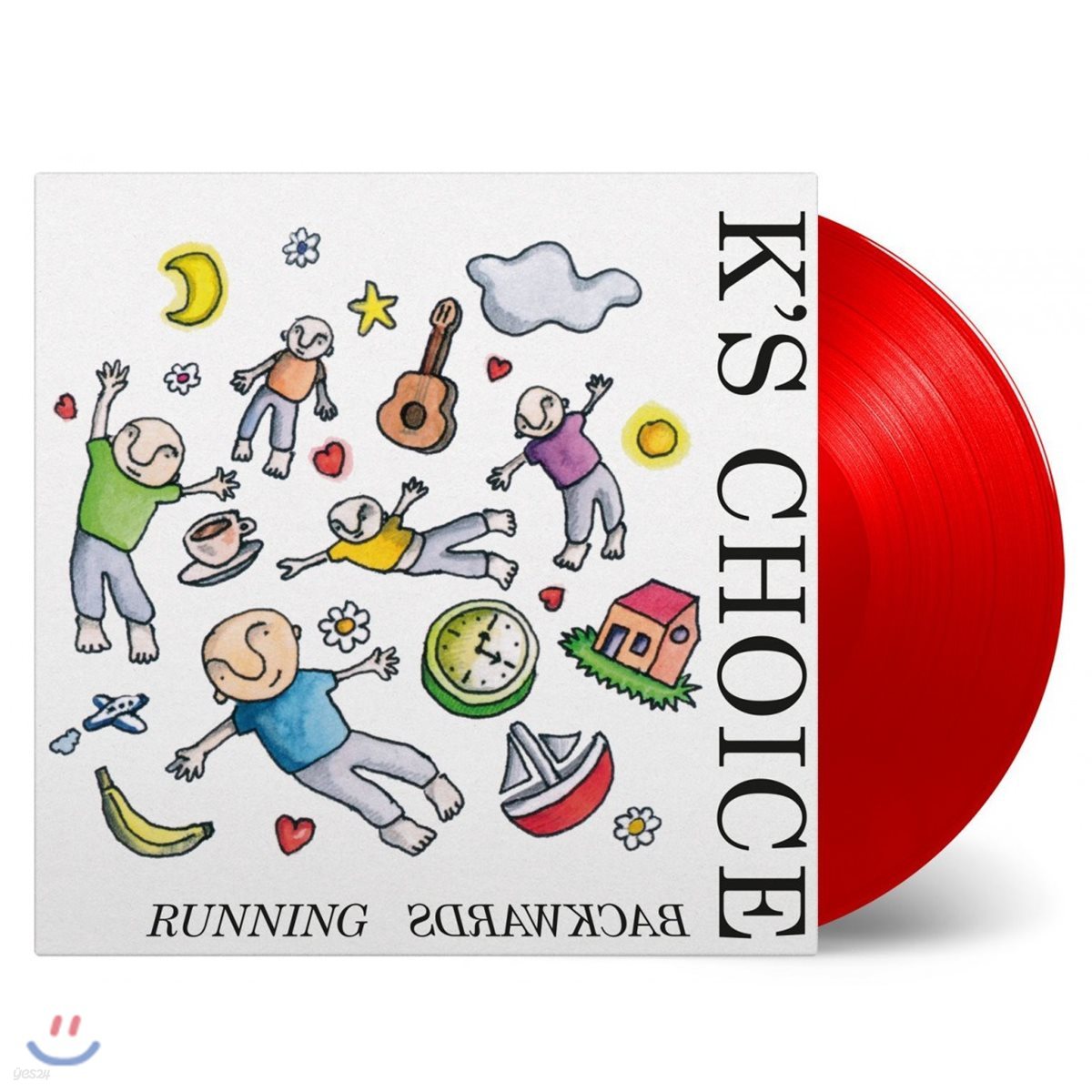 K&#39;s Choice (케이스 초이스) - Running backwards [레드 컬러 LP] 