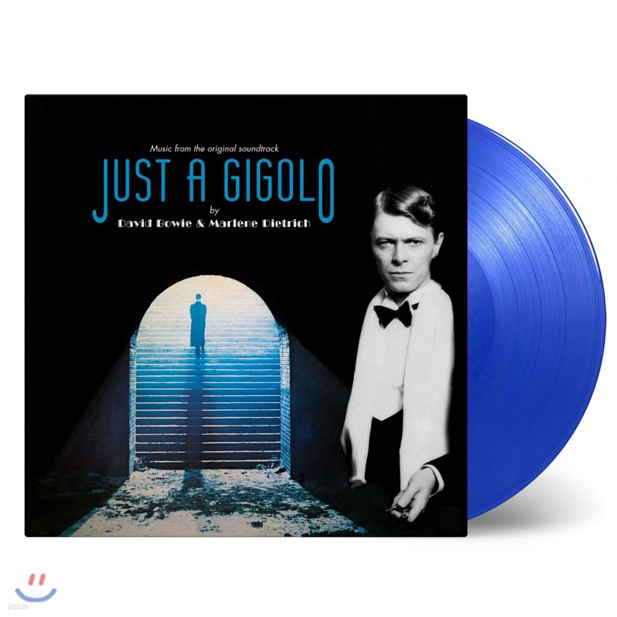 저스트 어 지골로 영화음악 (Just A Gigolo OST by David Bowie &amp; Marlene Dietrich) [7인치 투명 블루 컬러 LP]