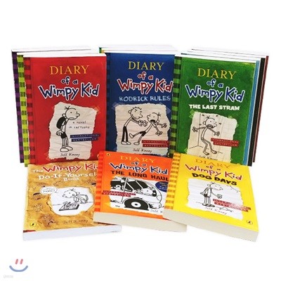 Diary of a Wimpy Kid Set : Book 1-12 & DIY Book (영국판)