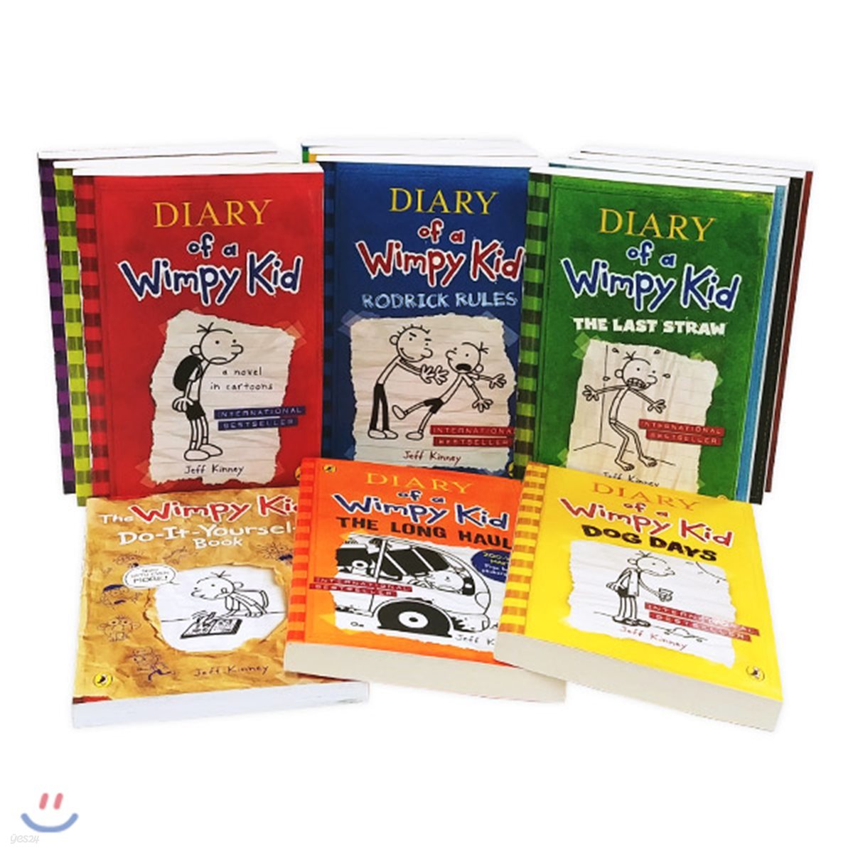 Diary of a Wimpy Kid Set : Book 1-12 & DIY Book (영국판)