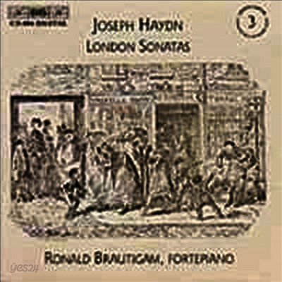 하이든 : 독주 키보드 음악 전곡집 3권 (Haydn : Complete Solo Keyboard Music, Volume 3)(CD) - Ronald Brautigam