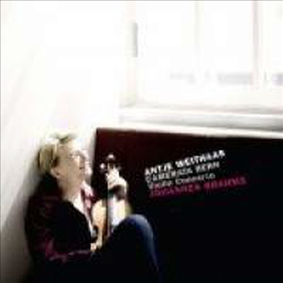 Antje Weithaas — 브람스: 바이올린 협주곡 (Brahms: Violin Concerto In D Major, Op. 77) - Antje Weithaas 앨범 커버