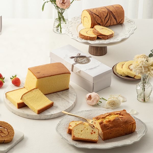 [1＋1] 경성빵집 수제 파운드케이크 ＋ 스펀지케이크