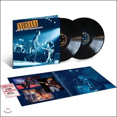 Nirvana — Live at the paramount 앨범 커버