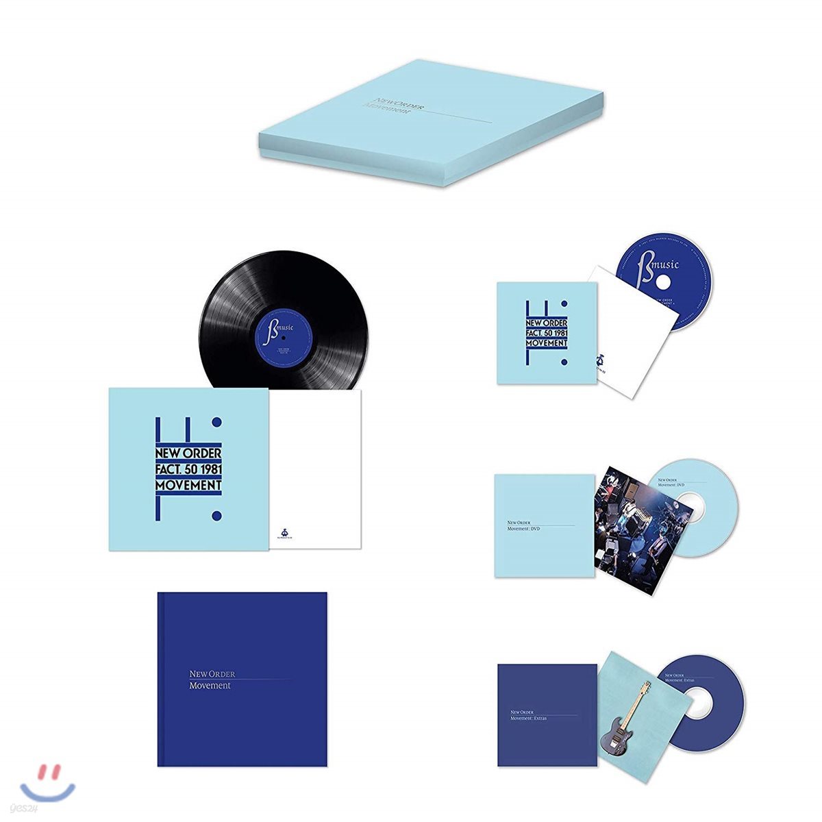 New Order (뉴 오더) - Movement (Definitive Edition) [LP+2CD+DVD 박스 세트]