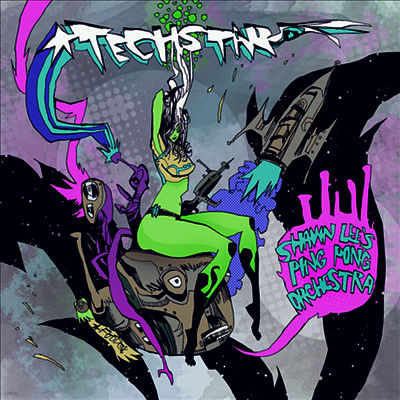 Shawn Lee's Ping Pong Orchestra — Techstar (테크스타) (Score) (Soundtrack) 앨범 커버