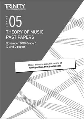 Trinity College London Theory of Music Past Papers (Nov 2018) Grade 5