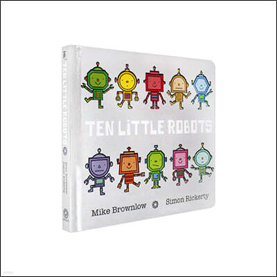 Ten Little Robots Board Book