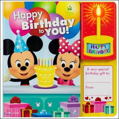 A Disney Baby Birthday Book