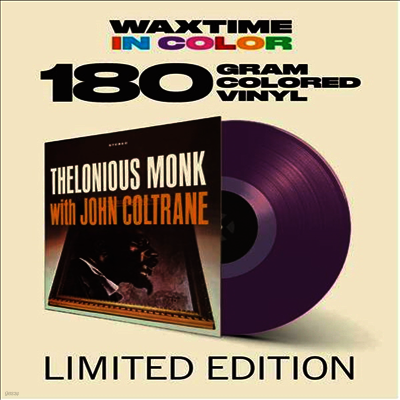 Thelonious Monk — Thelonious Monk With John Coltrane (Remastered)(Bonus Track) 앨범 커버