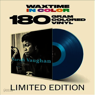 Sarah Vaughan & Clifford Brown - Sarah Vaughan With Clifford Brown (Ltd. Ed)(Remastered)(180G)(Blue Vinyl)(LP)