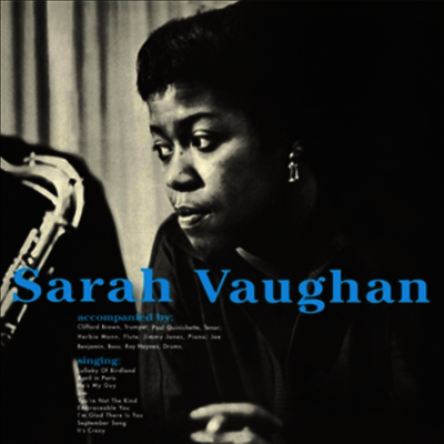 Sarah Vaughan & Clifford Brown — Sarah Vaughan With Clifford Brown (Remastered) 앨범 커버