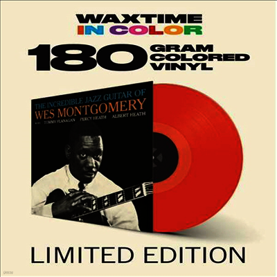Wes Montgomery — Incredible Jazz Guitar Of Wes Montgomery (Remastered) 앨범 커버