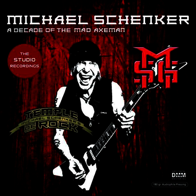 Michael Schenker — A Decade Of The Mad Axeman (The Studio Recordings) (Gatefold) 앨범 커버
