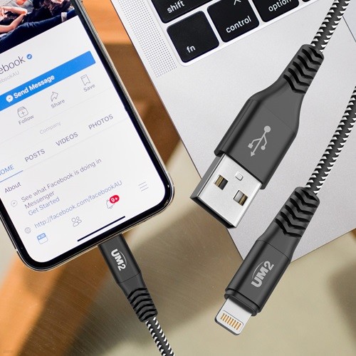 UM2 MFI 8핀 아이폰케이블 라이트닝 1미터 CMFi1