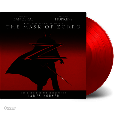 James Horner - Mask Of Zorro (마스크 오브 조로) (180g Red Vinyl LP)(Soundtrack)