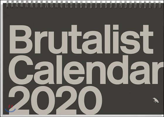 Brutalist 2020 Calendar