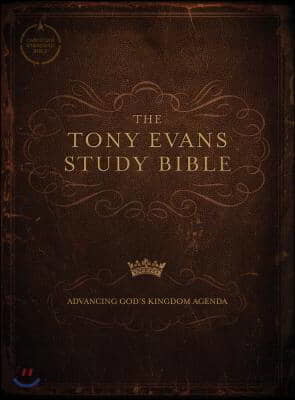 CSB Tony Evans Study Bible, Hardcover: Study Notes and Commentary, Articles, Videos, Easy-To-Read Font