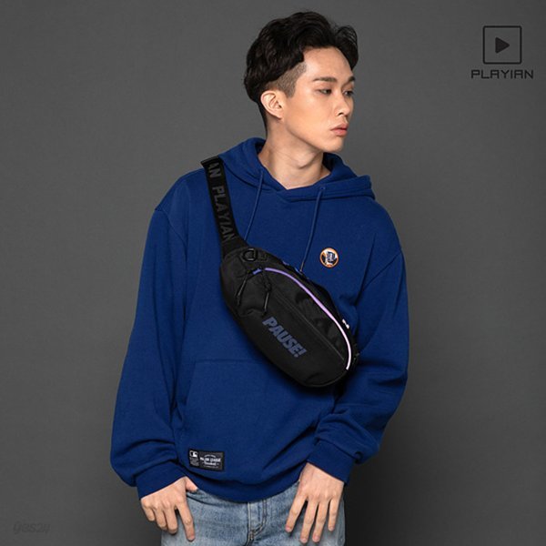 [플레이언]luck B waist bag_럭.비웨이스트백(EW06UBLK)