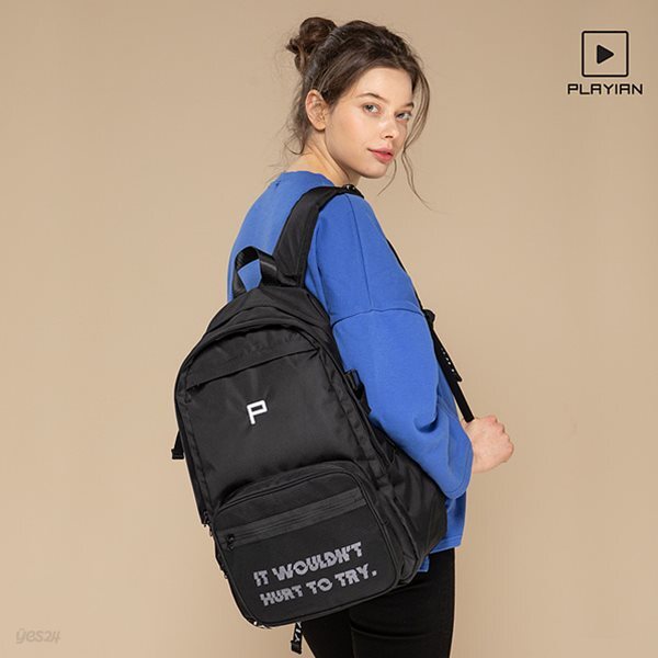 [플레이언]Dustin Backpack_더스틴 백팩(EB06UBLK) 예스24