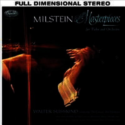 Nathan Milstein — 나단 밀스타인 - 바이올린 마스터피스 (Nathan Milstein - Masterpieces for Violin and Orchestra) (Super Analog) - Nathan Milstein 앨범 커버