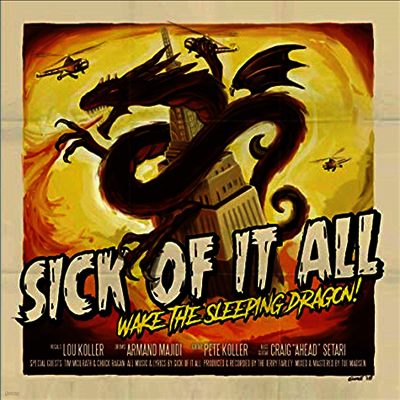 Sick Of It All — Wake The Sleeping Dragon 앨범 커버
