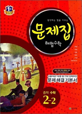 문제집 해법수학 중 2-2 (2012년)
