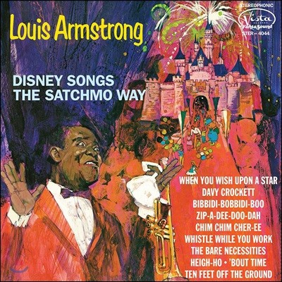 Louis Armstrong — Disney Songs The Satchmo Way 루이 암스트롱이 부르는 디즈니 음악 앨범 커버