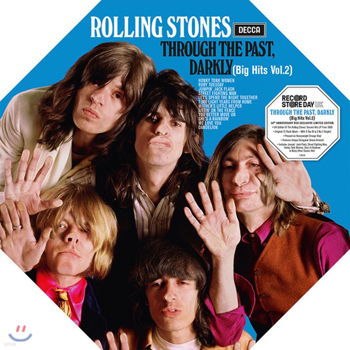 The Rolling Stones (롤링 스톤스) - Through The Past, Darkly (Big Hits Vol.2) [오렌지 컬러 LP]