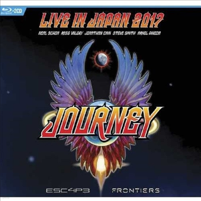 Journey - Escape & Frontiers Live In Japan (2CD+Blu-ray)(Digipack)