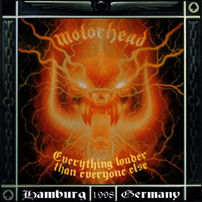 Motorhead — Everything Louder Than Everyone Else 앨범 커버