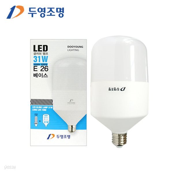 두영 LED전구 31W(글로브형) LED램프 LED형광등