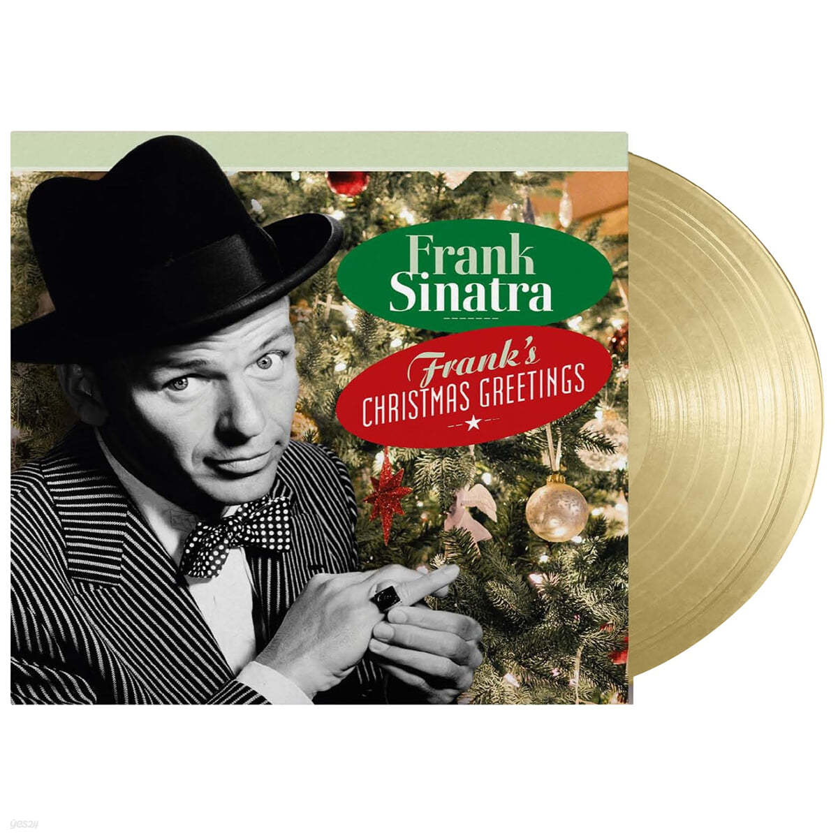 Frank Sinatra - Frank&#39;s Christmas Greetings 프랭크 시나트라 크리스마스 앨범 [골드 컬러 LP]