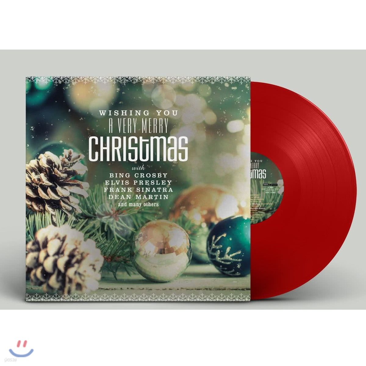 크리스마스 음악 모음집 (Wishing You A Very Merry Christmas) [레드 컬러 LP]
