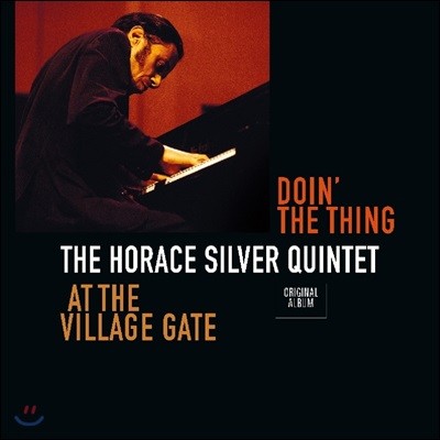The Horace Silver Quintet — Doin' The Thing - At The Village Gate 앨범 커버