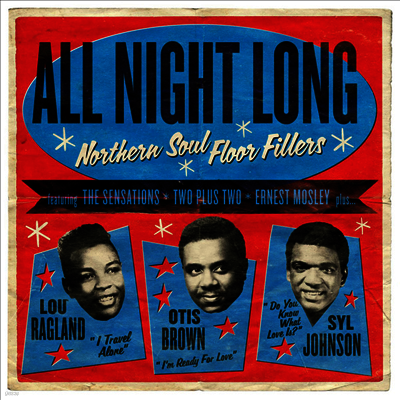 Various Artists — All Night Long: Northern Soul Floor Fillers 앨범 커버