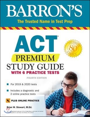 Act Premium Study Guide With 6 Practice Tests