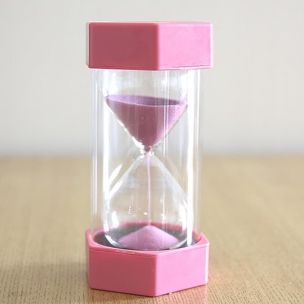 슈퍼쌤안전 모래시계Big(3분-핑크)