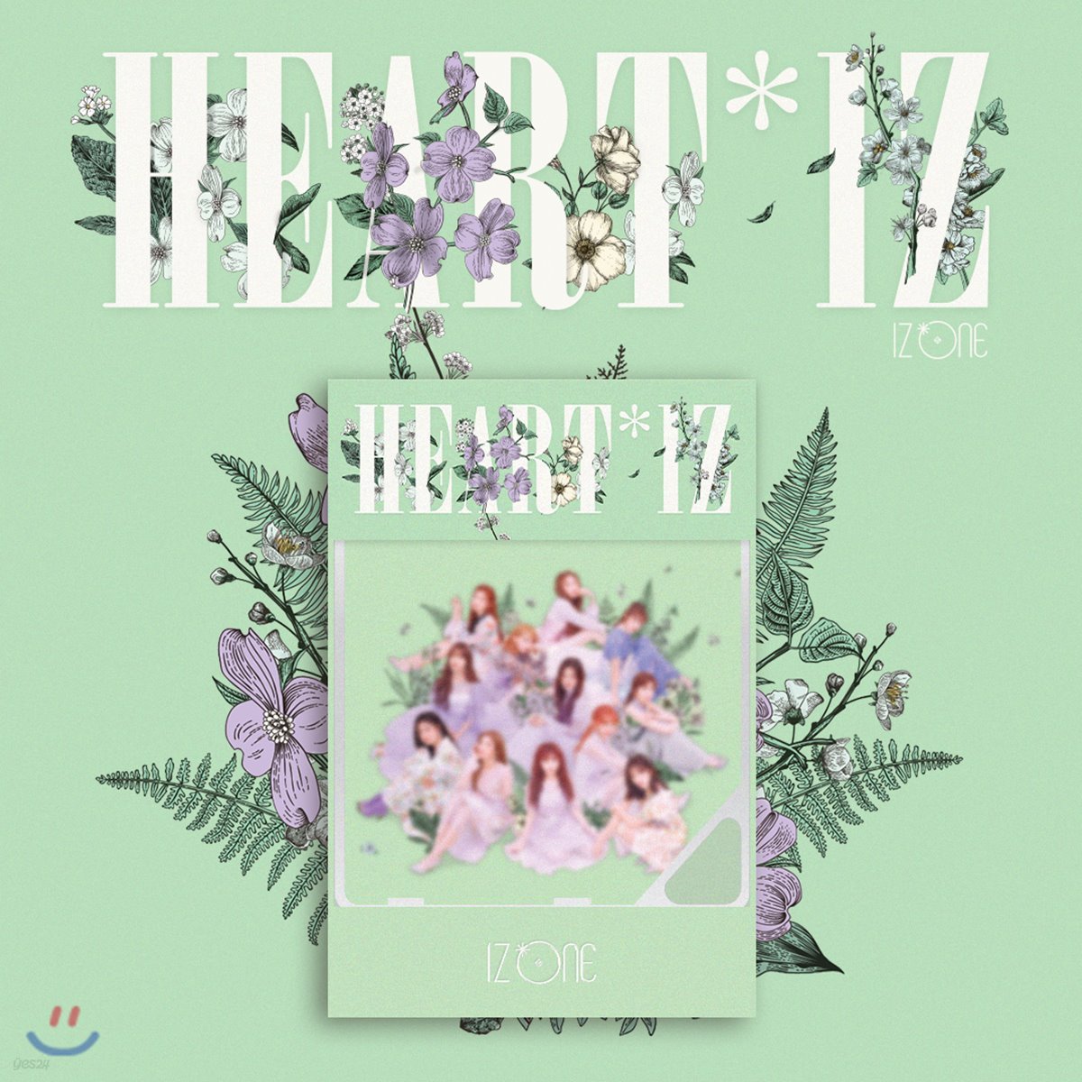 아이즈원 (IZ*ONE) - HEART*IZ [Violeta ver.][스마트 뮤직 앨범(키노앨범)]