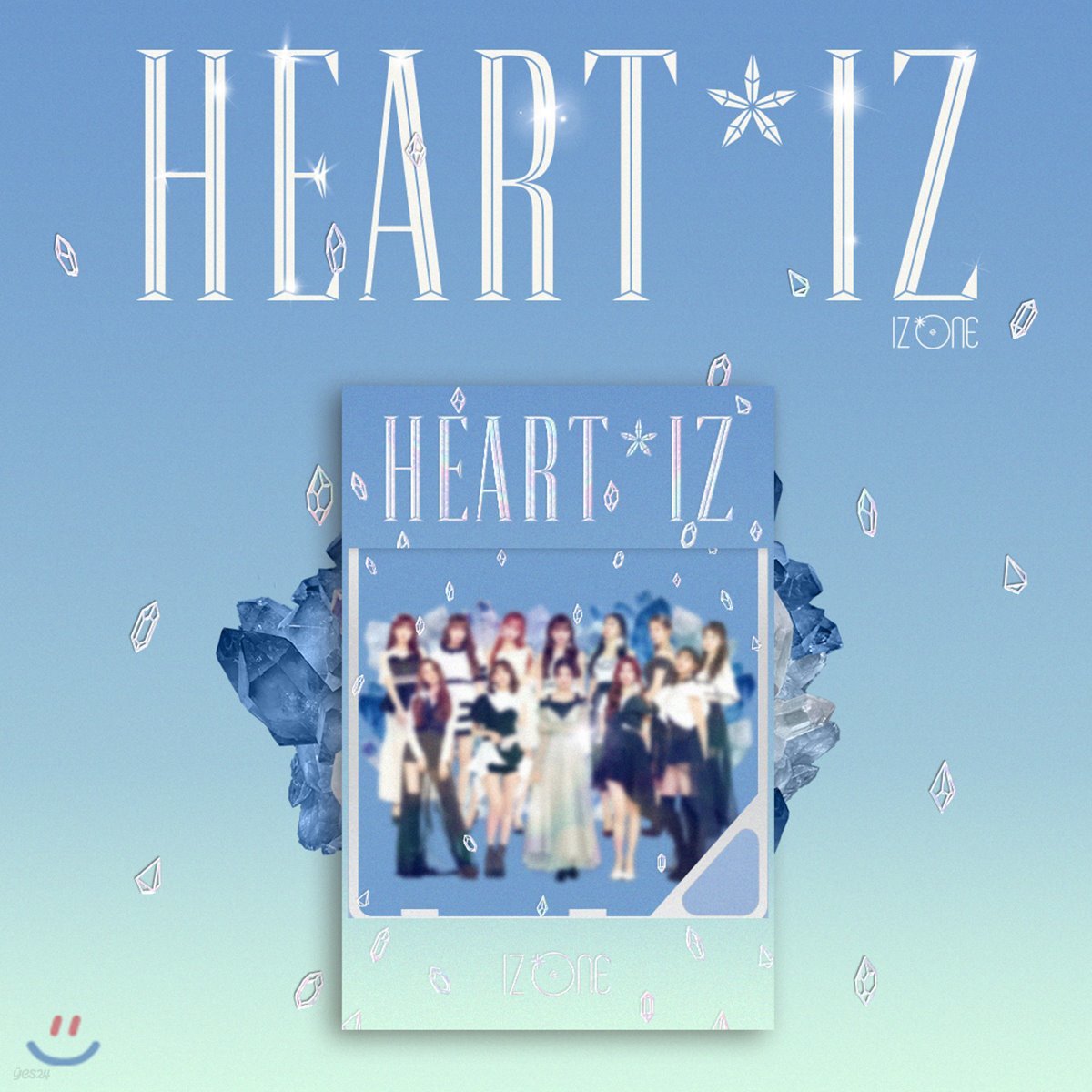 아이즈원 (IZ*ONE) - HEART*IZ [Sapphire ver.][스마트 뮤직 앨범(키노앨범)]