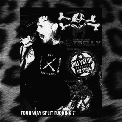 Various Artists — Four Way Split Fucking 앨범 커버
