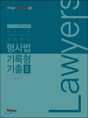 2019 로이어스 형사법 기록형 기출 2